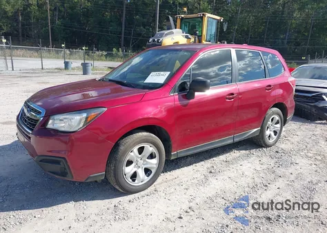 2017 Subaru Forester 2.5I z USA, uszkodzony, nr VIN JF2SJAAC1HG454119